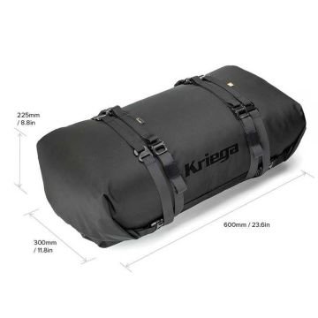 Kriega KRP40 Rollpack Motosiklet Çantası Turuncu