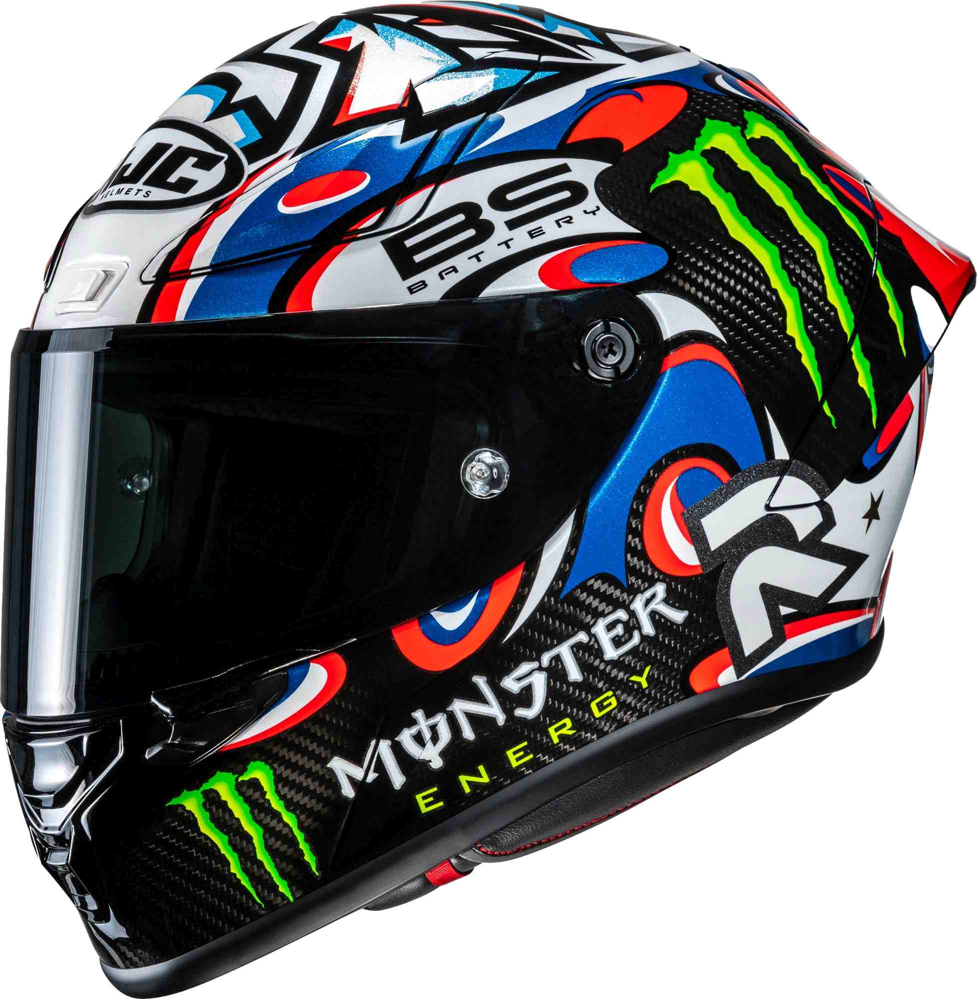 HJC RPHA 1 V2 Carbon Quartararo Le Mans 3 Karbon Kapalı Kask