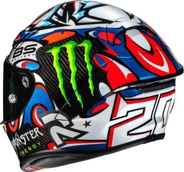 HJC RPHA 1 V2 Carbon Quartararo Le Mans 3 Karbon Kapalı Kask