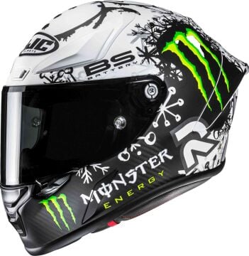 HJC RPHA 1 V2 Carbon Snow Diablo Karbon Kapalı Kask