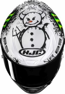 HJC RPHA 1 V2 Carbon Snow Diablo Karbon Kapalı Kask