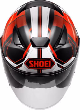 Shoei J-Cruise 3 Whizzy TC-1 Açık Kask Kırmızı