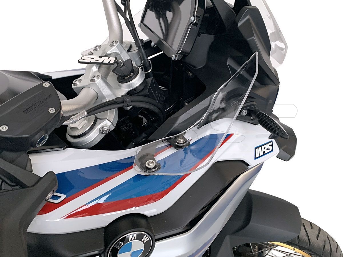 WRS Çift Deflektör Şeffaf BMW F 750 GS / F 850 GS 2018-2023 (No Adventure)