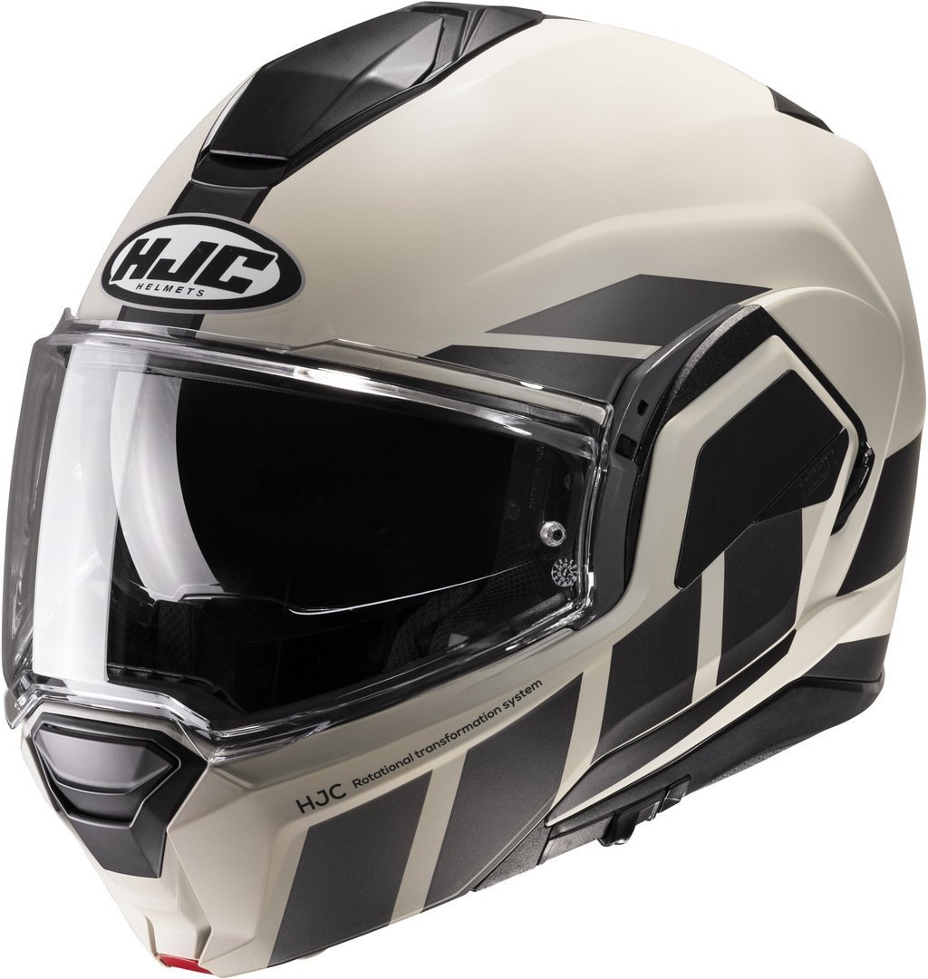 HJC i100 Beis Çene Açılır Kask Krem