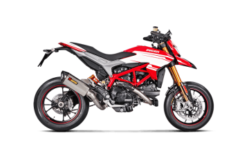 Ducati Hypermotard Akrapovic Evolution Header (Titanium) 939