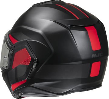 HJC i100 Beis Çene Açılır Kask Kırmızı