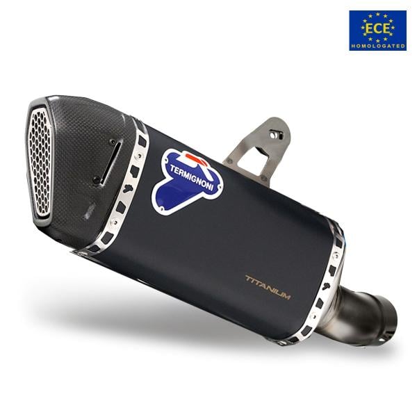 Bmw R1300GS 2023-2024 Termignoni Siyah Titanyum Slip On Egzoz