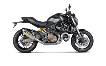 Ducati Monster 821 Akrapovic Evolution Headers Titanium