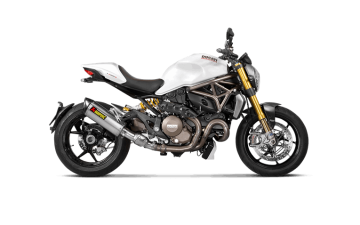 Ducati Monster 1200/1200S Akrapovic Slip-On Line (Titanium) 14-16