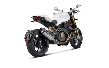 Ducati Monster 1200/1200S 2014-2016 Akrapovic Slip-On Line (Titanium)