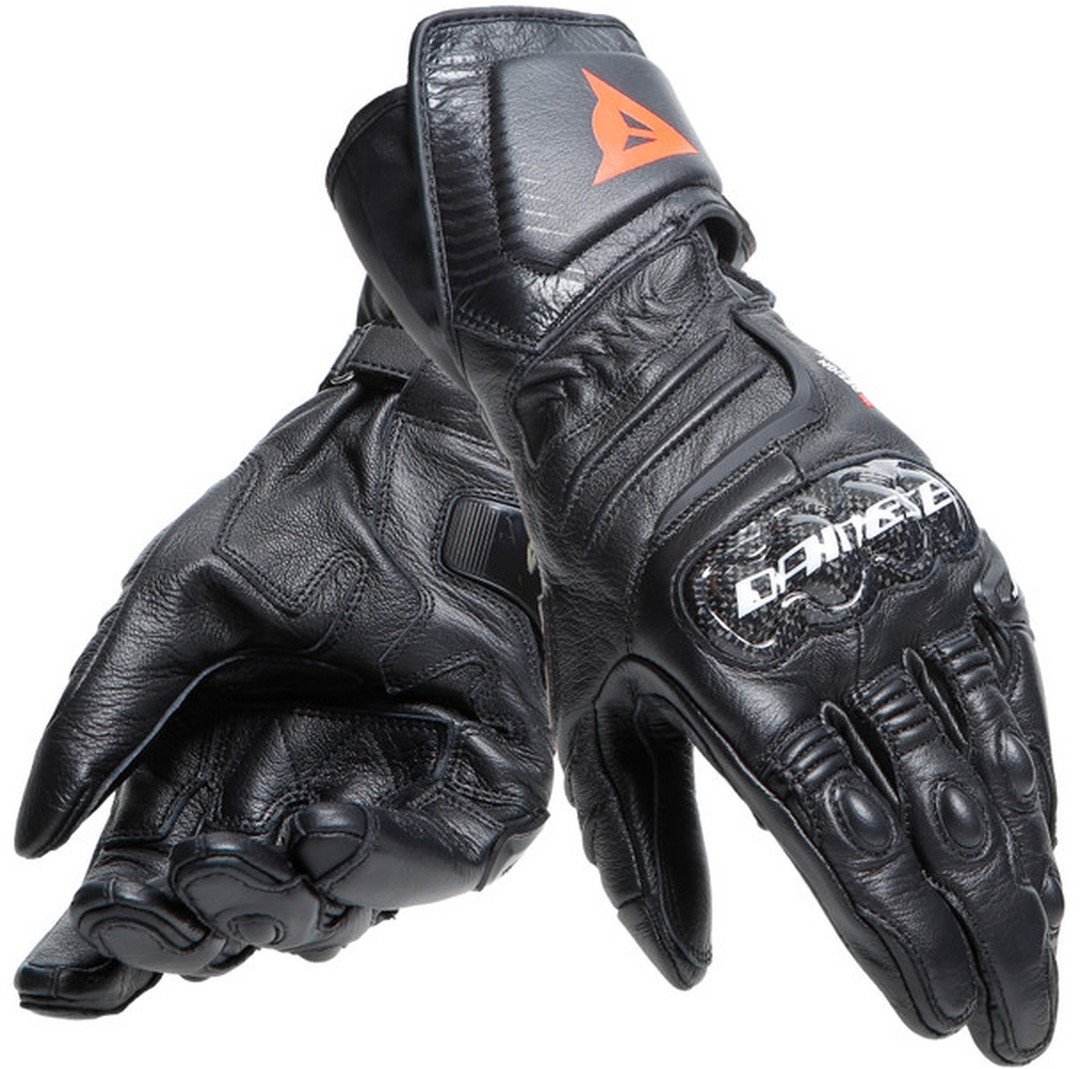 Dainese Carbon 4 Uzun Motosiklet Eldiveni Siyah