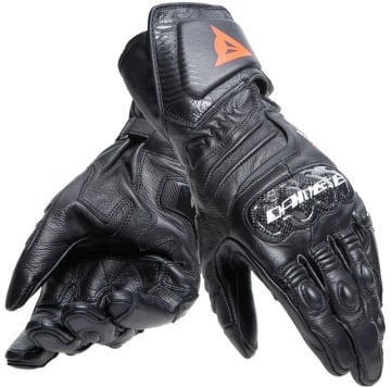 Dainese Carbon 4 Uzun Motosiklet Eldiveni Siyah