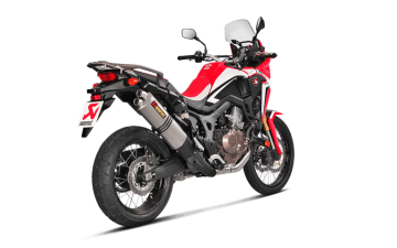 Honda CRF1000L Africa Twin Akrapovic Slip-On Line (Titanium) Egzoz