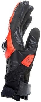 Dainese Carbon 4 Kısa Motosiklet Eldiveni Siyah-Kırmızı