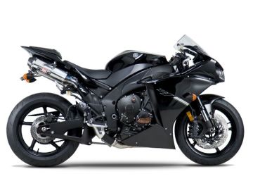 Yamaha Yzf R1 2009-2012 TRC Yoshimura Çift Tüp Egzoz Paslanmaz Çelik Karbon Uç