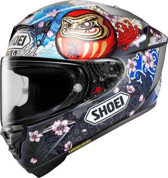 Shoei X-Spirit Pro Marquez Motegi5 TC-1 Kapalı Kask
