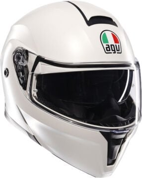 AGV Streetmodular Mono Kapalı Kask Mat Beyaz