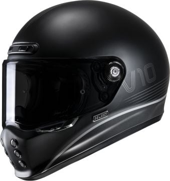 Hjc V10 Tami Retro Kapalı Kask Mat Siyah