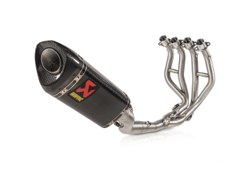 Kawasaki Ninja ZX4 R 2023-2025 Akrapovic Racing Line Full Sistem Egzoz Karbon