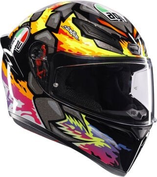 AGV K-1 S Bezzecchi 2023 Kapalı Kask