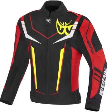 Berik Radic Evo Plus Waterproof Motosiklet Mont Siyah/Beyaz/Kırmızı/Sarı