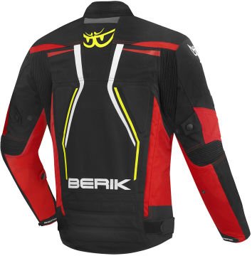 Berik Radic Evo Plus Waterproof Motosiklet Mont Siyah/Beyaz/Kırmızı/Sarı