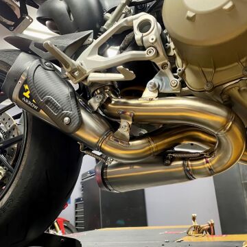Ducati Panigale V4 / S 2018-23 Arrow Slip-On Egzoz ve Up Map