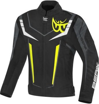Berik Radic Evo Plus Waterproof Motosiklet Mont Siyah/Beyaz/Sarı/Gri