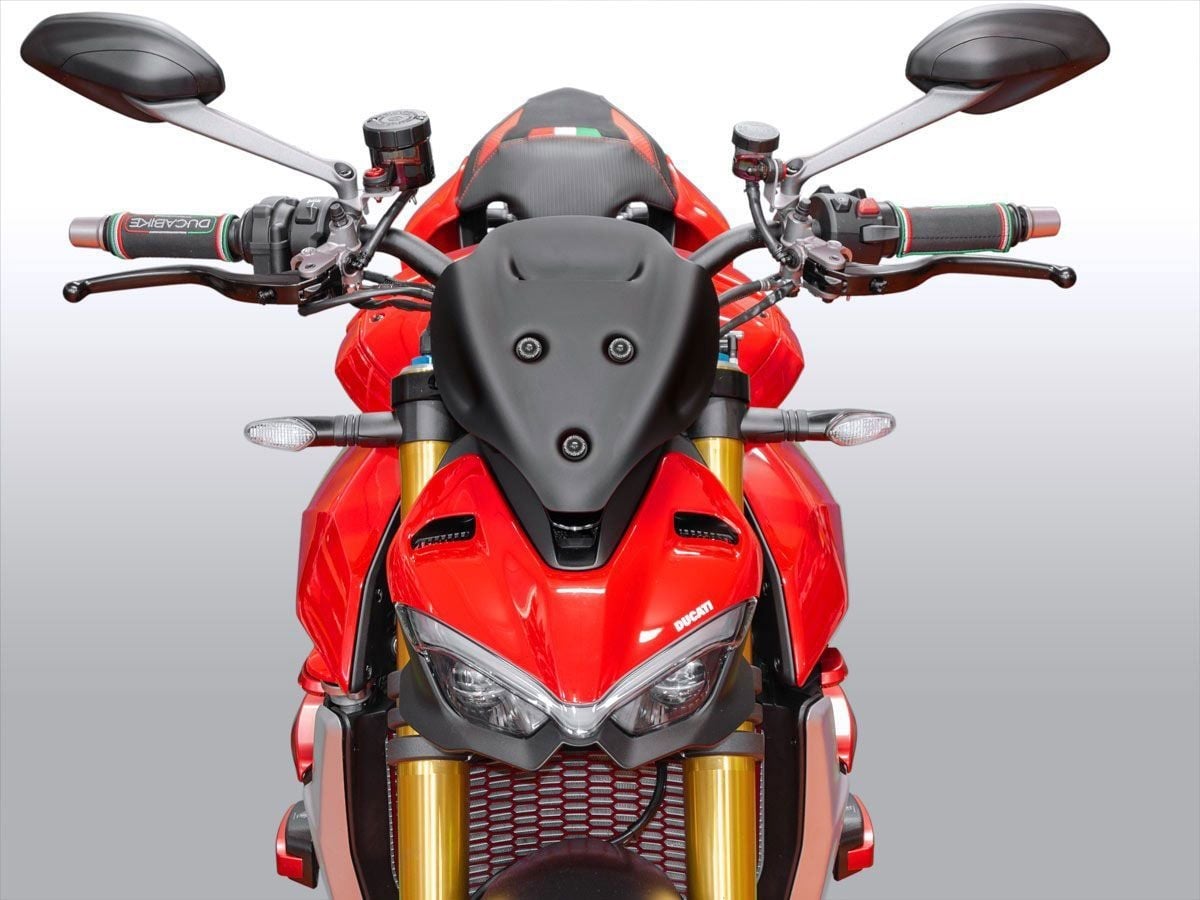 WRS Sport Ön Cam Koyu Füme Ducati Streetfighter V4 / S 2020-2024