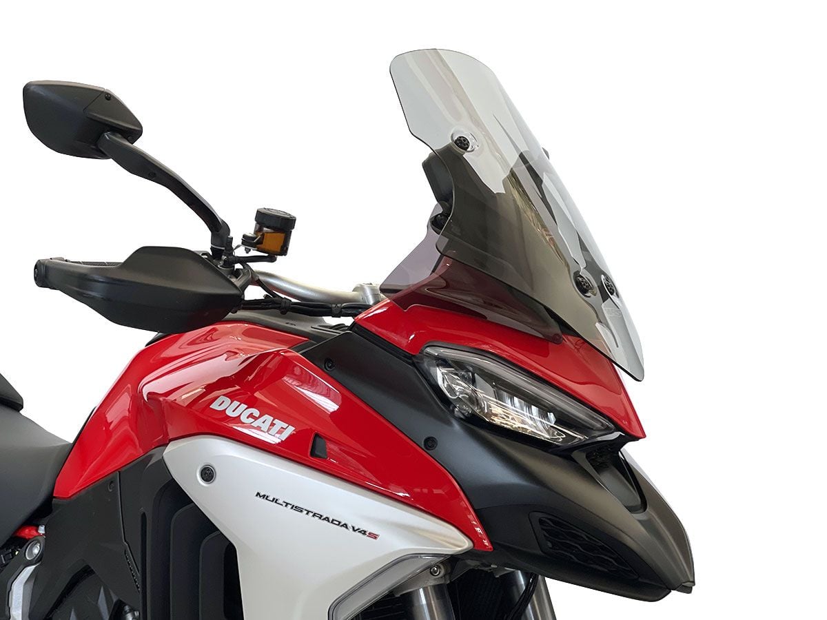 WRS Tur Tipi Ön Cam Füme Ducati Multistrada V4 / S / Sport / Rally 2020-2026