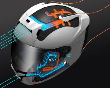 Shoei X-Spirit Pro Proxy TC-6 Kask