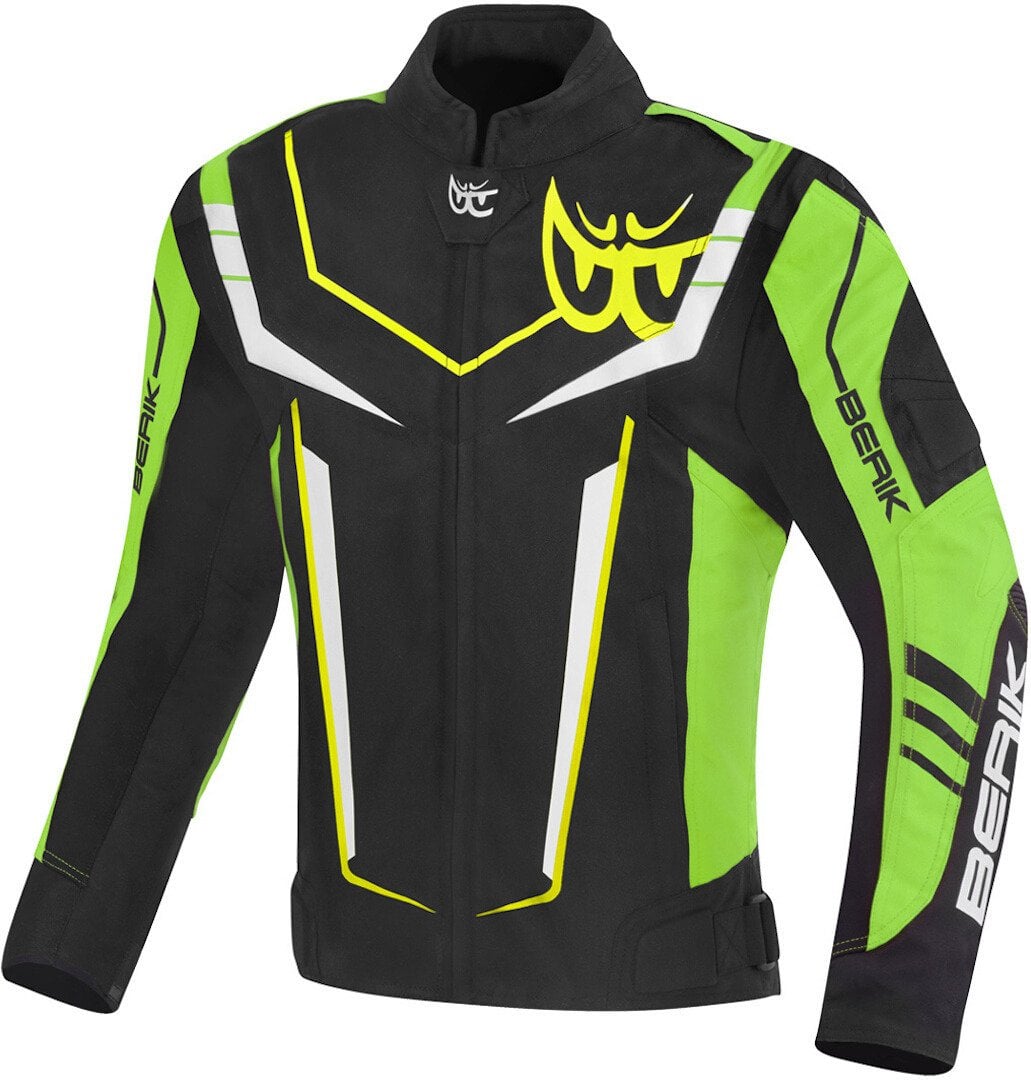Berik Radic Evo Plus Waterproof Motosiklet Mont Siyah/Sarı/Yeşil