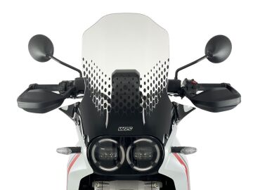 WRS Ön Cam Caponord Şeffaf Ducati Desert X / Rally / Discovery 2022-2025