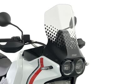 WRS Ön Cam Caponord Şeffaf Ducati Desert X / Rally / Discovery 2022-2025