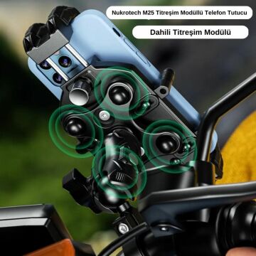 Nukrotech M26 Titreşim Modüllü Telefon Tutucu