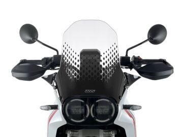 WRS Tur Tipi Ön Cam Şeffaf Ducati Desert X / Rally / Discovery 2022-2025