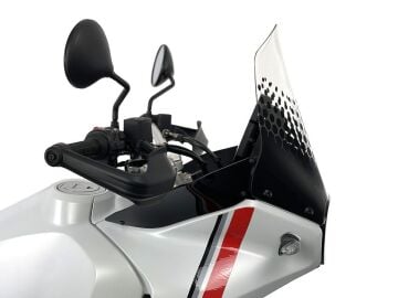 WRS Tur Tipi Ön Cam Şeffaf Ducati Desert X / Rally / Discovery 2022-2025