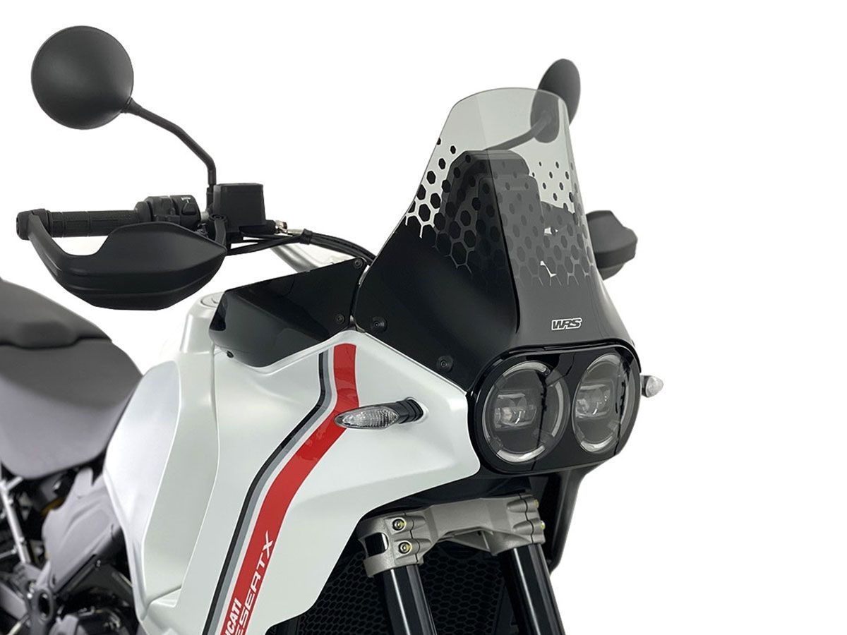 WRS Ön Cam Enduro Füme Ducati Desert X / Rally / Discovery 2022-2025