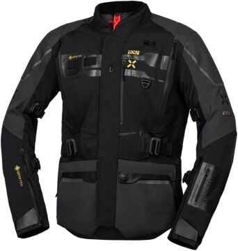 IXS Venture-Gore Tex Motosiklet Tekstil Mont Siyah