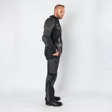 IXS Venture-Gore Tex Motosiklet Tekstil Mont Siyah