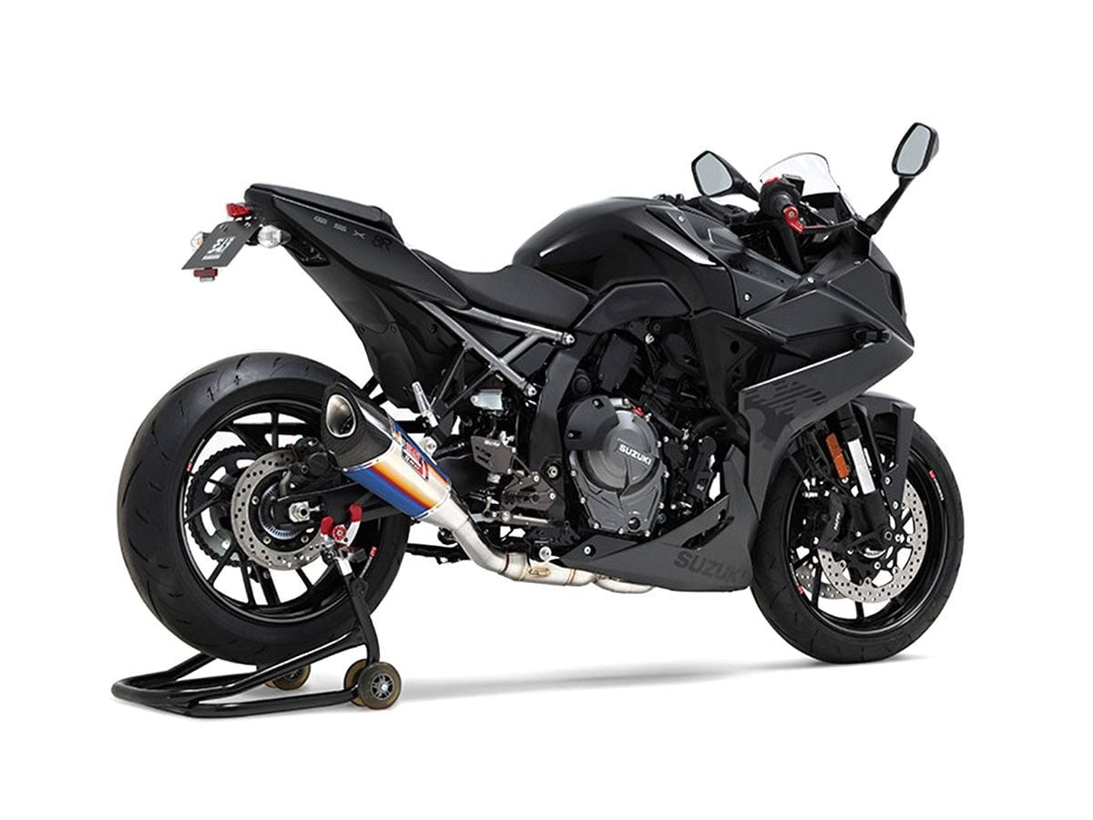 Suzuki GSX-8S / GSX-8R Yoshimura R-11 JMCA Titanyum Mavi Komple Egzoz