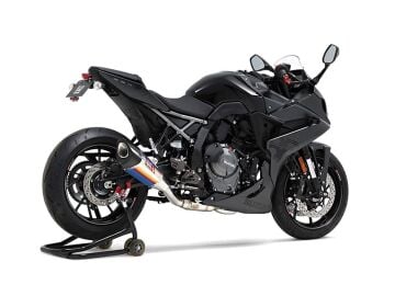 Suzuki GSX-8S / GSX-8R Yoshimura R-11 JMCA Titanyum Mavi Komple Egzoz