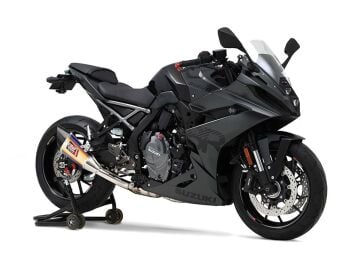 Suzuki GSX-8S / GSX-8R Yoshimura R-11 JMCA Titanyum Mavi Komple Egzoz
