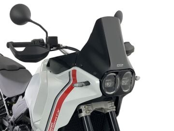 WRS Ön Cam Enduro Gloss Siyah Ducati Desert X / Rally / Discovery 2022-2025