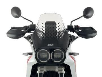 WRS Ön Cam Enduro Şeffaf Ducati Desert X / Rally / Discovery 2022-2025