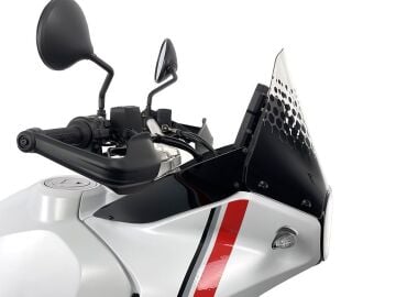 WRS Ön Cam Enduro Şeffaf Ducati Desert X / Rally / Discovery 2022-2025