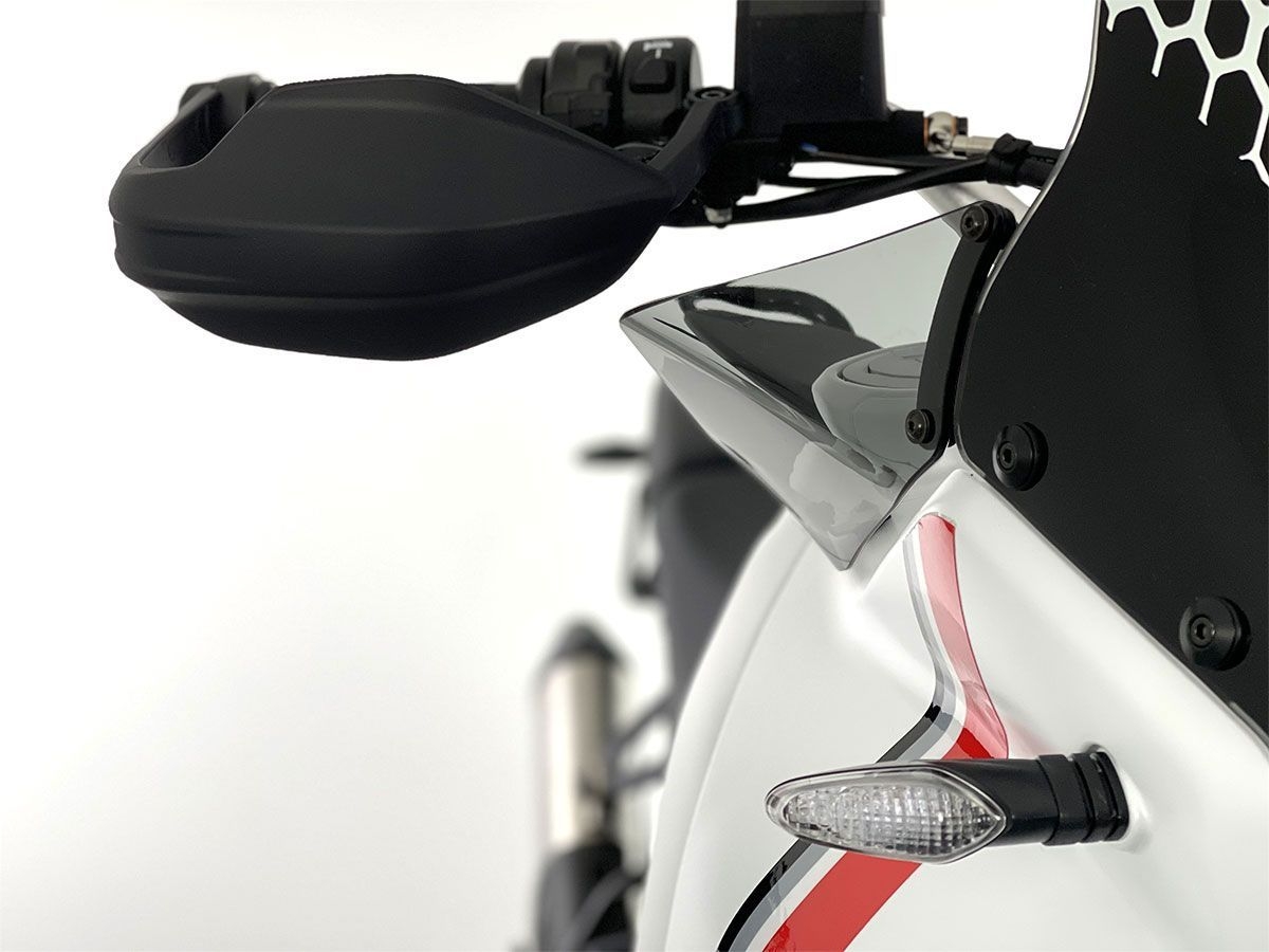 WRS Çift Side Air Deflektör Füme Ducati Desert X / Rally / Discovery 2022-2025