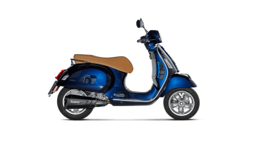 Vespa GTS Süper 300 / Sei Giorni / Tech 2021-2024 Akrapovic Slip-On Egzoz Siyah