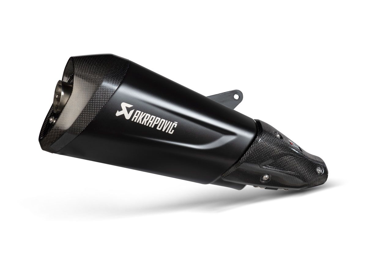 Vespa GTS 300 2021-2024 Akrapovic Egzoz Slip-On Siyah