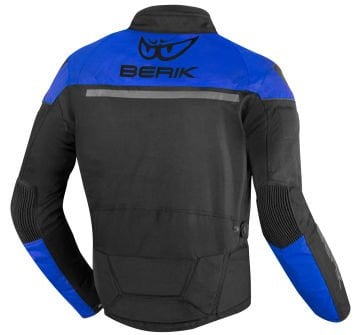 Berik Tourer Evo Waterproof Motosiklet Mont Siyah/Mavi